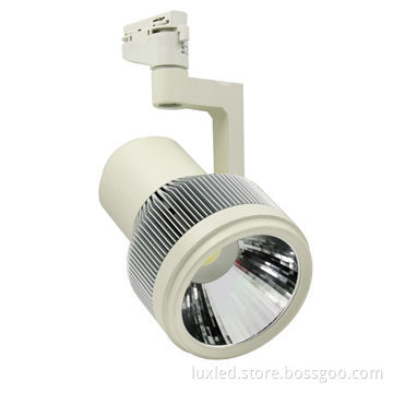 LED track lights, outlets 24W 3 wires cob LED 80lm/w 3-year warranty
